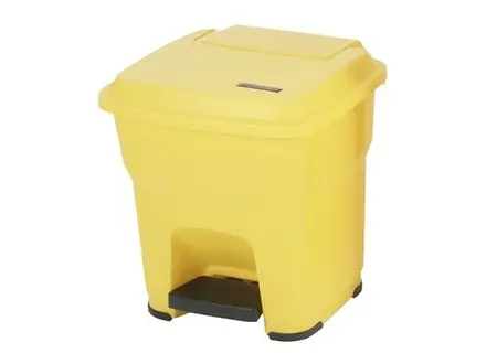 Vileda Hera hygiënische pedaalemmer 35 liter geel