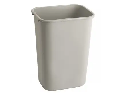 Afvalbak rechthoekig Rubbermaid 39 liter grijs