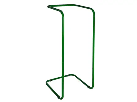 Knapzakhouder staal 630x585x1300 mm 400 liter groen