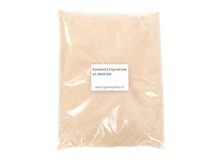 Doofzand voor asbakken zak 2500 gram