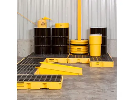 Brady SC-SD2 opvangbak 1320x660x150 mm 80 liter geel