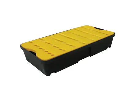 Brady SPTY-30-YL-BK opvangbak 805x405x155 mm 30 liter zwart