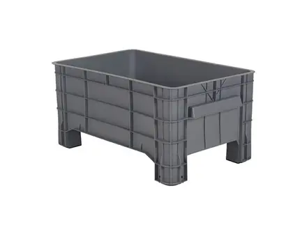 Palletbox mini 4 poten 1040x640x495 mm 188 liter