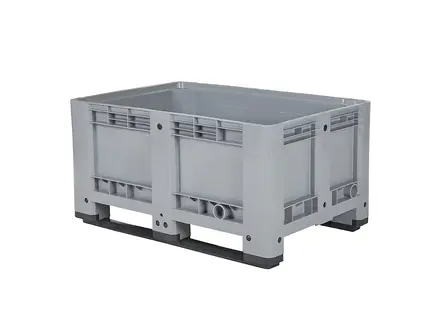 Palletbox 2 sledes 1200x800x600 mm 330 liter