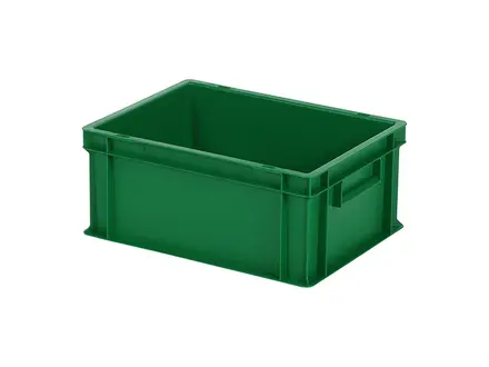 Stapelbak Euronorm 400x300x175 mm 16 liter groen