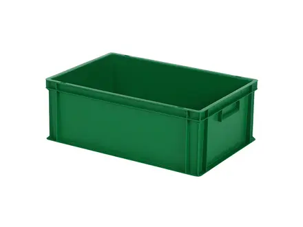 Stapelbak Euronorm 600x400x220 mm 43 liter groen