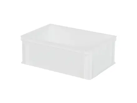 Stapelbak Euronorm 600x400x220 mm 43 liter wit
