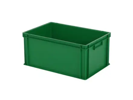 Stapelbak Euronorm 600x400x280 mm 55 liter groen