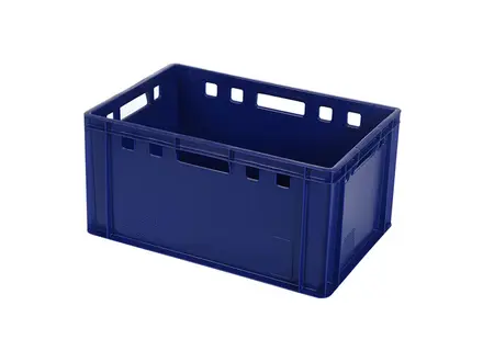 Stapelbak gesloten E3 Euronorm 600x400x300 mm 60 liter
