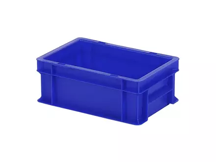 Stapelbak Euronorm 300x200x118 mm 5 liter blauw