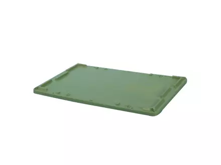 Oplegdeksel voor stapel-nestbare bak Tellus 600x400 mm