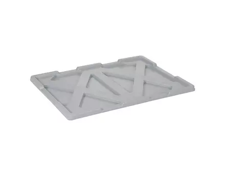 Oplegdeksel voor stapelbak Euronorm 800x600 mm