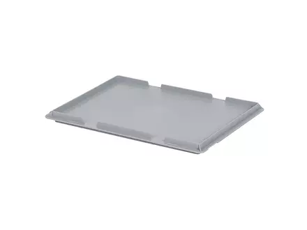 Scharnierdeksel voor stapelbak Euronorm 400x300 mm