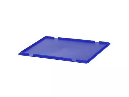 Schanierdeksel Euronorm voor stapelbak 600x400 mm