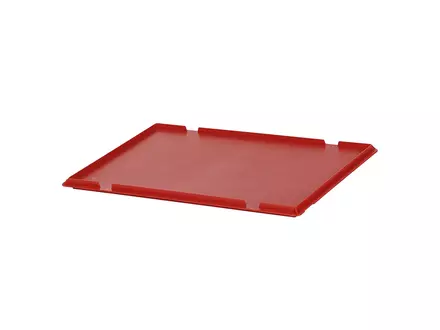 Schanierdeksel Euronorm voor stapelbak 600x400 mm