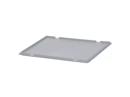 Schanierdeksel Euronorm voor stapelbak 600x400 mm