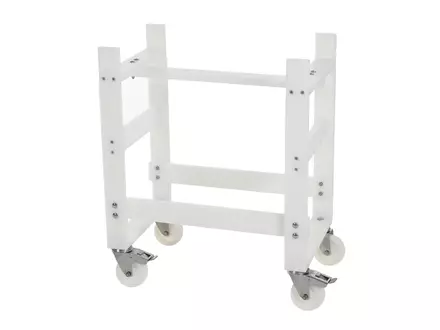 Tafelonderstel HDPE verrijdbaar 590x390x720 mm