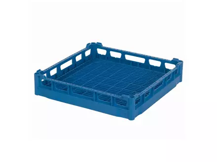 Universeelkorf vaatwasmachine 500x500x100 mm blauw