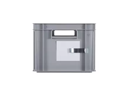 Etiketklem gegalvaniseerd 80x21 mm