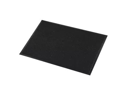 Droogloopmat polyamide 90x150 cm zwart
