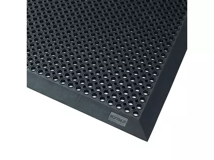 Notrax Oct-O-Flex Bevelled 599B ringmat 70x90 cm zwart