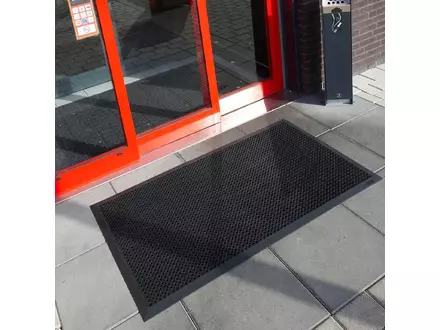Notrax Oct-O-Flex Bevelled 599B ringmat 70x90 cm zwart