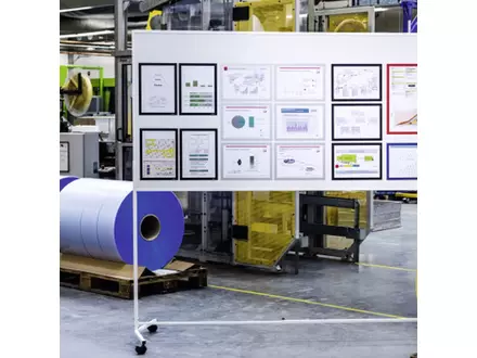 A4-documenthouder magnetisch Duraframe Magnetic