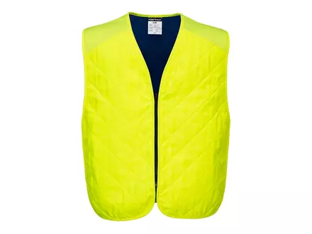 Portwest CV09 koelvest mouwloos fluo geel