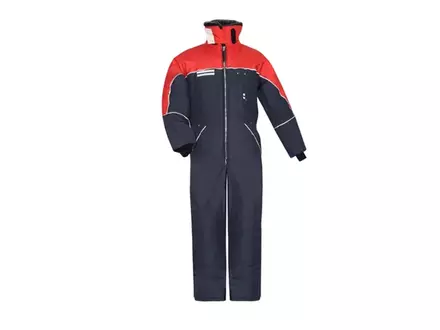 HB Tempex Comfort diepvriesoverall  marineblauw/rood