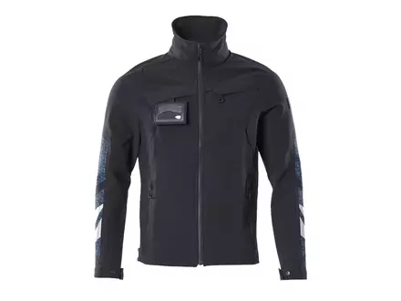 Mascot 18101-511-010 softshell jack donker marineblauw