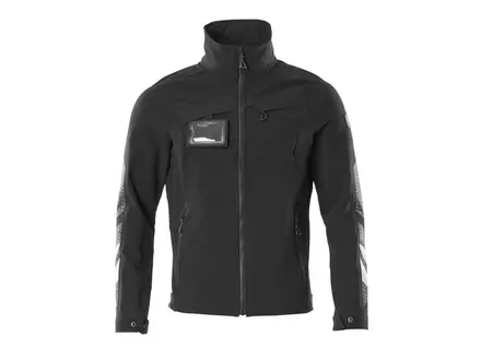 Mascot 18101-511-010 softshell jack zwart