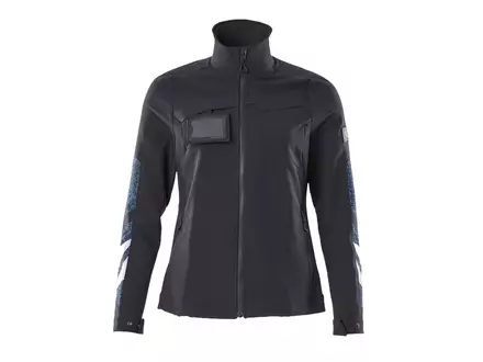 Mascot 18008-511-010 softshell jack dames marineblauw