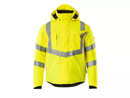 Mascot Hastings winterjack Hi-Vis fluo geel