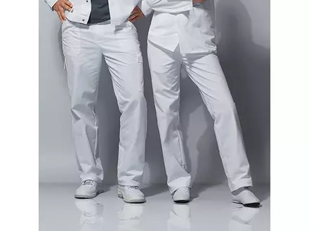 BP 1672-558-21 foodbroek unisex wit