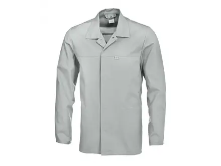 BP 1670-500-51 foodjas kort unisex lichtgrijs