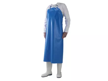 Manulatex Delta schort PU 300 mu blauw