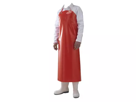 Manulatex Delta schort PU 300 mu 90x115 cm rood