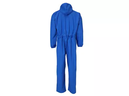 Elka Pro coverall spuitoverall met capuchon nylon PU korenblauw