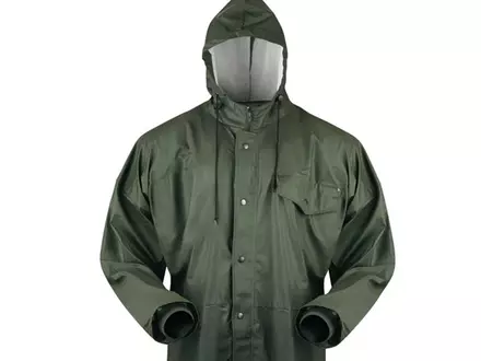 Spuitoverall PU olijfgroen