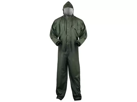 Spuitoverall PU olijfgroen