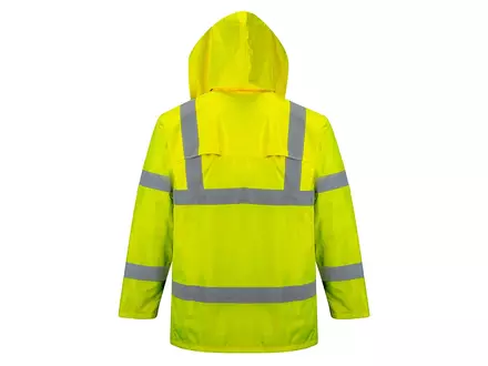 Portwest H440 Hi-Vis regenjas met capuchon fluo geel