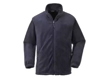 Portwest F400 fleece jack marineblauw