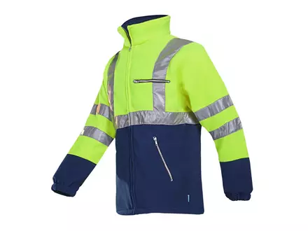 Sioen Kingley 497ZA2T01 signalisatie fleece jas Hi-Vis