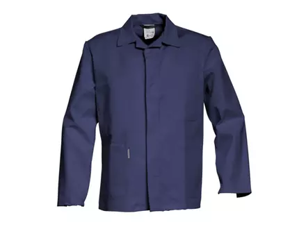 HaVeP 3021 stofjas kort model marineblauw