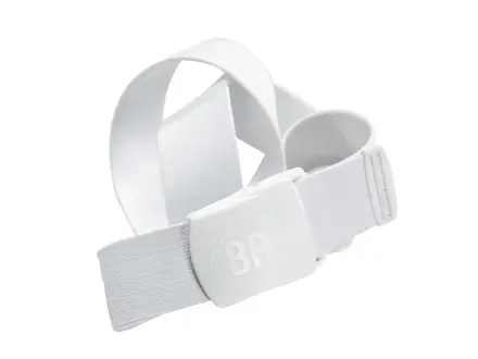 BP 1080 riem elastisch materiaal taille wit 130 cm