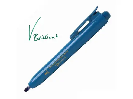 Detectamet whiteboard marker detecteerbaar inklikbaar ronde punt