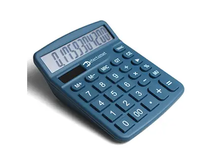 Detectamet rekenmachine detecteerbaar bureaumodel