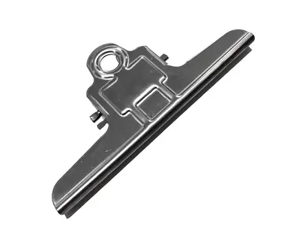 Detectamet RVS papierklem Bulldog 145 mm