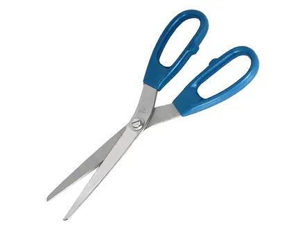 Detectamet schaar RVS detecteerbaar 210 mm blauw