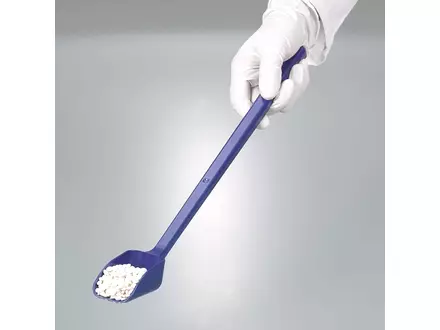Bürkle monsterschep detecteerbaar steriel PS lang handvat blauw 50 ml